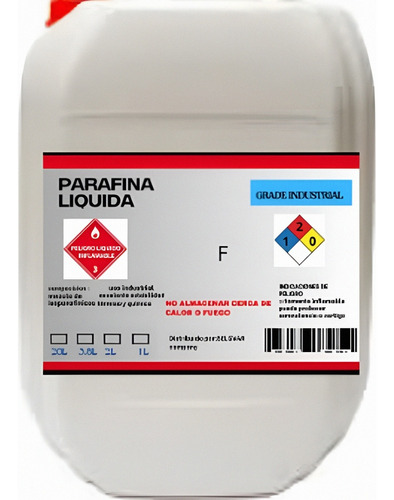 Parafina Liquida 20l Litros 