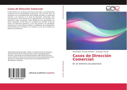 Libro: Casos De Dirección Comercial:: En El Entorno Ecuatori