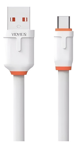Cable Tipo C Usb 1 Metro Vidvie Dc01t