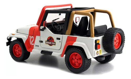Jeep Wrangler Parque Jurásico - Jurassic World - 1/24 - Jada