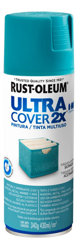 Rust-oleum Pintura Aerosol Multiusos 2x Turquesa Satin 340g