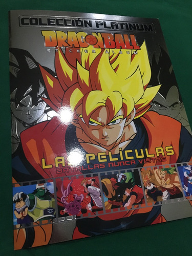 Álbum Dragon Ball Las Películas Colección Platinum, Completo