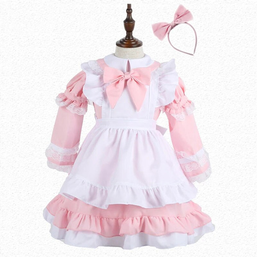 Bonito Disfraz De Criada De Lolita Para Wonderland Alice