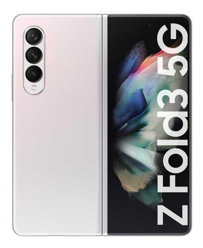 Imagen 1 de 8 de Celular Samsung Galaxy Z Fold3 5g 256 Gb Liberado Plata Ref