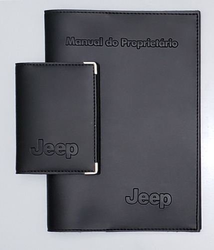 Imagem 8 de 8 de Kit Porta Manual E Porta Documento Couro Eco C Várias Marcas