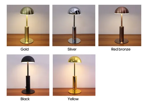 Lámpara De Mesa De Bar Recargable Led, Moderna Y Sencilla