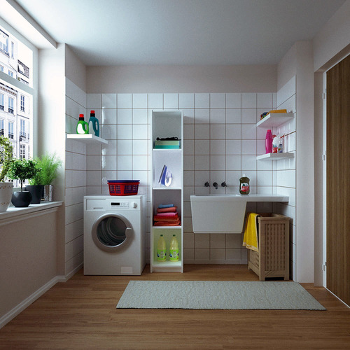 Mueble Organizador Despensero 4 Estantes Gtia 1 Año