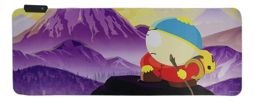 Gaming Mouse Pad South Park Luz Led Multicolor Cable 1.5 M