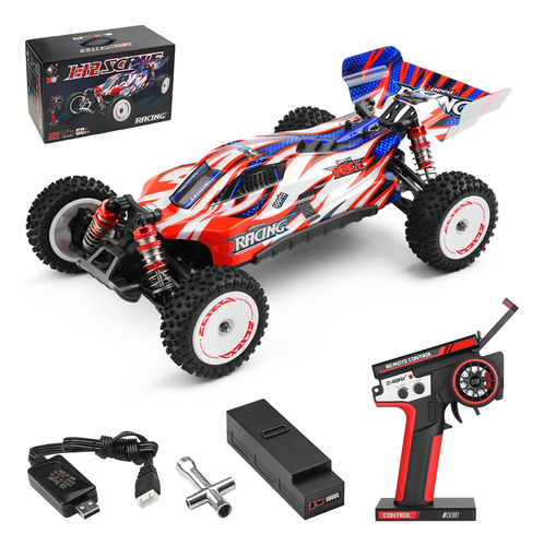 Ckyschn 1/12 Fast Rc Cars, Wltoys 124008 4x4 3s Sin Escobill