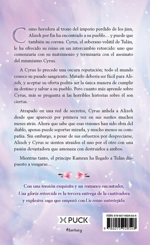 Una Gloria Retorcida, De Tahereh Mafi. Editorial Puck, Tapa Blanda, Edición 01 En Español, 2024