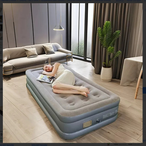 Colchón Inflable Eléctrico Individual 1.5plazas 198x105x42cm