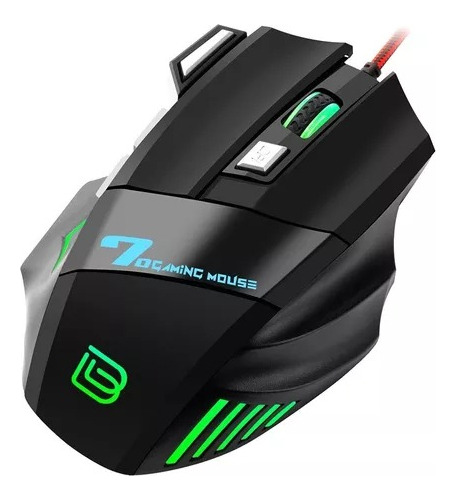 Mouse Bajeal G5 7d Gamer 3200 Dpi Rgb Pc  Otiesca