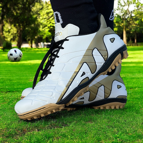 Botines Fútbol 5 Hombre Reforzado Cosido