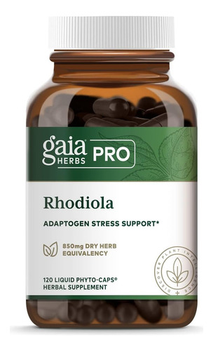 Rhodiola 120 Mg Gaia Herbs Pro 120 Fitocapsulas