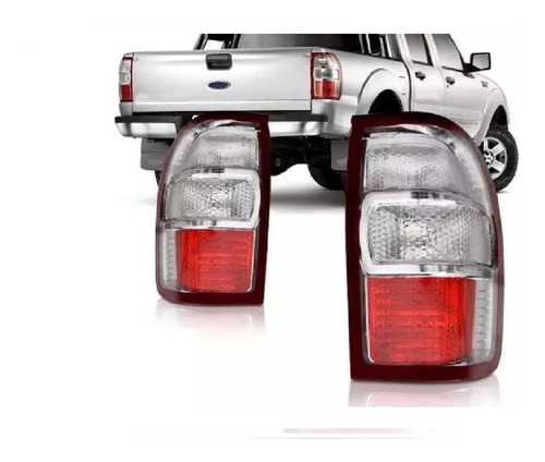 Juego Faro Trasero Ford Ranger 2010 2011 2012 Fitam Oferta!