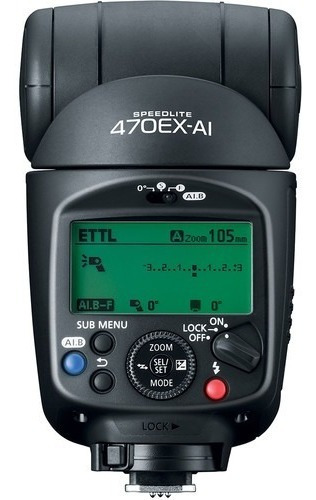 Imagem 2 de 10 de Flash Canon Speedlite 470ex-ai Ttl Canon Eos 12x S/juros