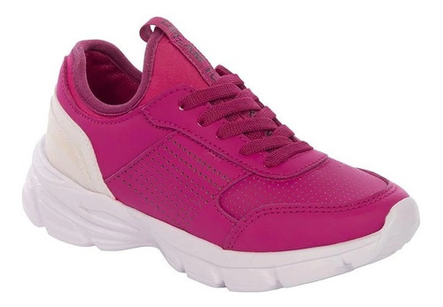 Tenis Sneaker De Niña Color Fiusha 34652