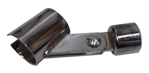 Pipetas Metalica Cromada Pyp P/ Pie Microfono Rosca Grande