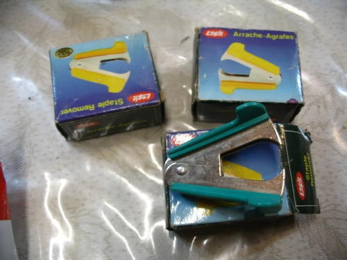 3 Tres Saca Ganchos Staple Remover Eage Nro 1029 En Caja (Usado)