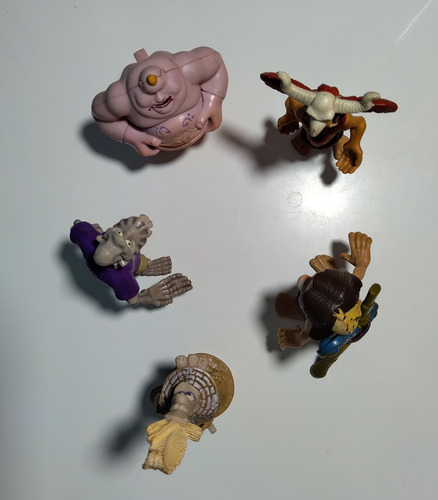 Muñecos Tak Y El Poderjuju X 5 (2005) Muy Buenos ! (Usado)