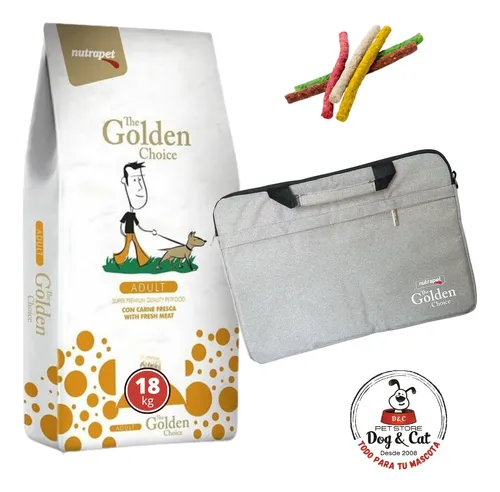 Alimento Perro The Golden Choice Adulto 18kg +