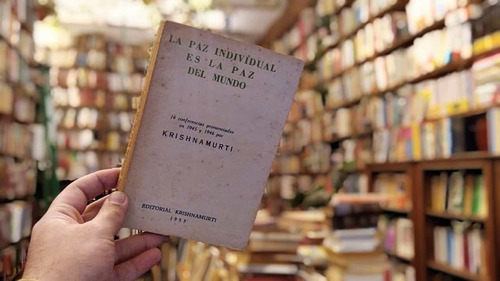 La Paz Individual Es La Paz Del Mundo. Krishnamurti.  
