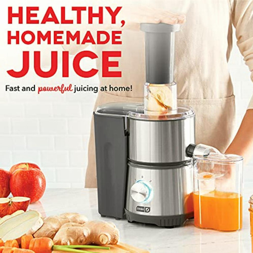 Dash Compact Centrifugal Juicer, Press Juicing Machine,