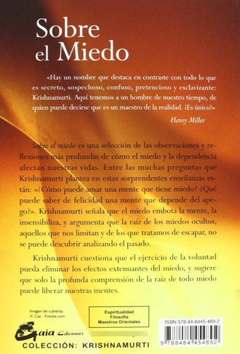 Sobre El Miedo