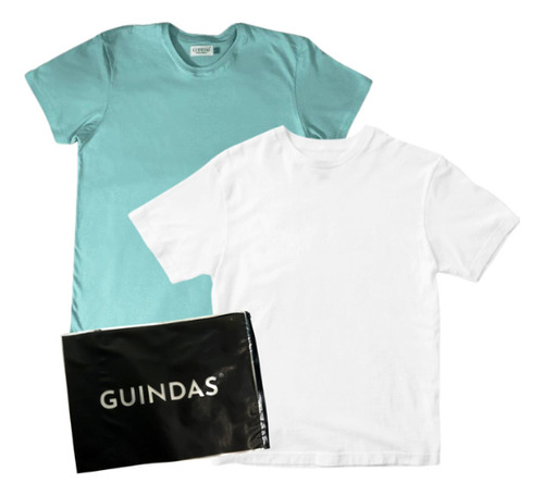Pack X2 Remeras Lisas