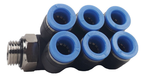 Distribuidor Banjo 6 Saidas 360 Graus 1/8x6mm Bsp