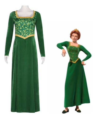Disfraz De Princesa Elegante, Disfraz De Shrek Fiona Para Ha
