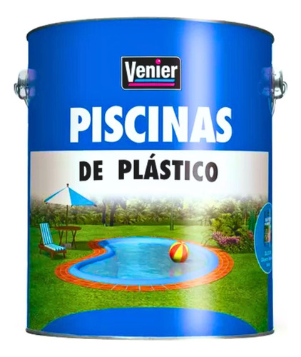 Venier Piscinas Piletas Plastic 4 Lt Azul