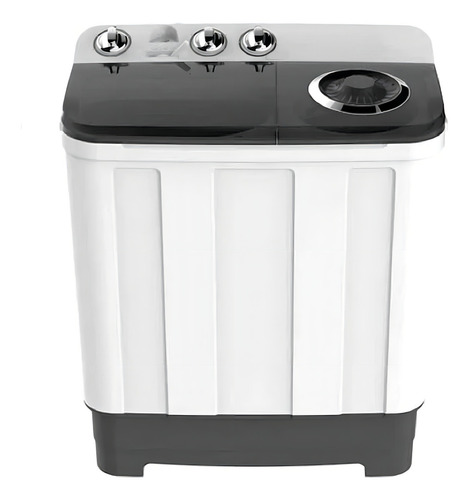 Lavadora Semiautomática Doble Tina 11 Kilos Hisense Color Blanco
