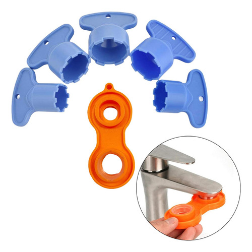 4 Llave De Extracción De Llave De Aireador De Grifo De O