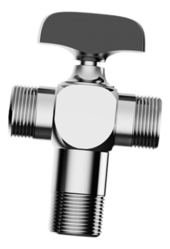 Conector De Desvío De Agua, Grifo Desviador, Color Plateado