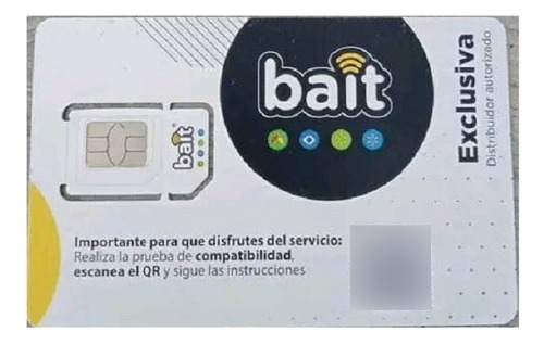 Chip Bait Con Lada 961 Chiapas Con 20 Gb 15 Dias