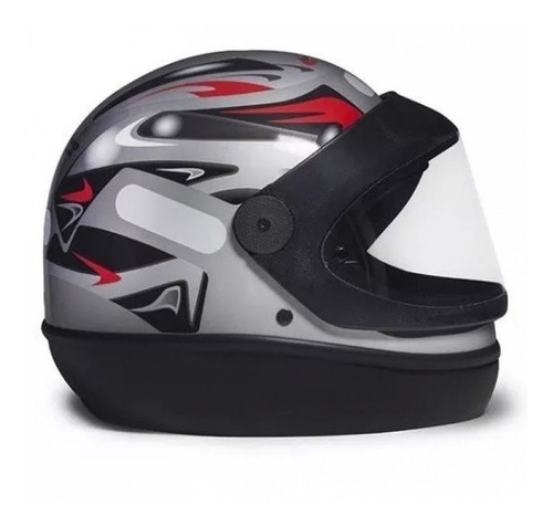 Capacete Taurus San Marino Prata Tamanho 60 Original