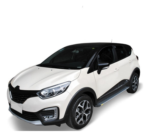 Estribo Plataforma Aluminio Polido Slim Captur 2017 2021