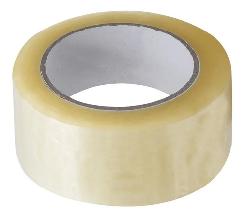 Imagen 2 de 4 de Cinta Embalaje Transparente Adhesiva 48mm X 100mts X25 Unid