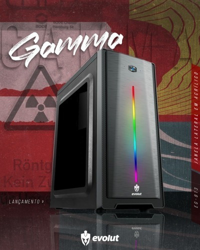 Imagem 2 de 4 de Computador Option I5-10400f 8gb Ddr4 480gb Ssd Vga 2gb 128bi