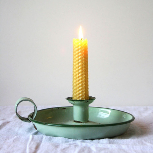 Imagen 6 de 7 de Velas Cera De Abeja, Set 8 Unidades 25x2cm