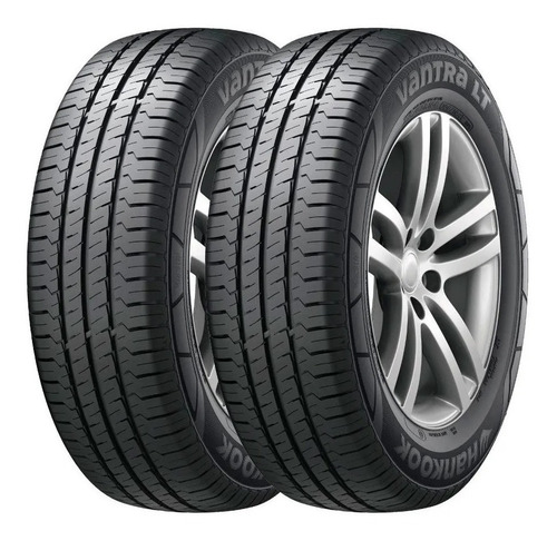 Imagen 1 de 6 de Kit X2 Neumáticos Hankook 155 R12c 88/86p Radial Ra18