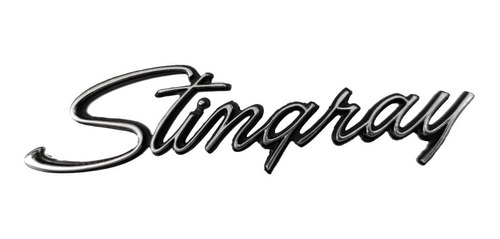 Emblema Stingray Auto Clasico Corvette Metal Palabra