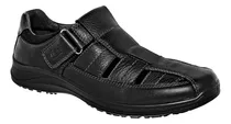 Comprar Huaraches Caballero Flexi Negro 083-576