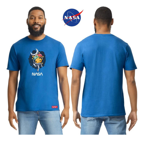 Playera Hombre Nasa Astronauta 704