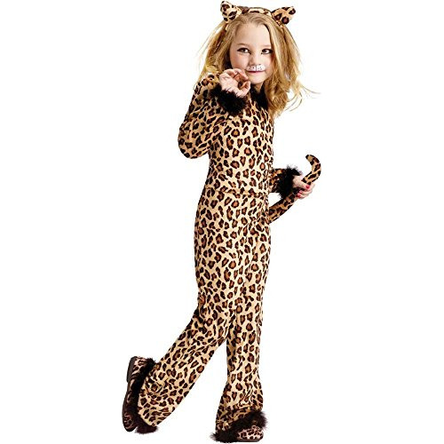 Disfraz De Fun World Pretty Leopard Girls Para Niños