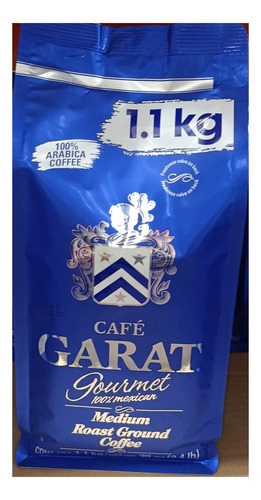 Café Molido Gourmet Garat 1.1 Kg Tostado Regular