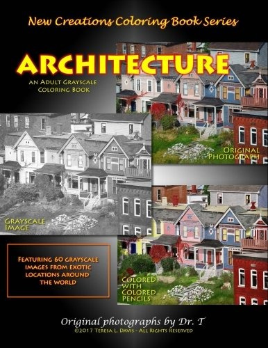 Nuevas Creaciones Libro Para Colorear Series Arquitectura