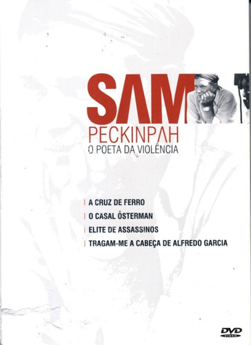 Dvd - Box Sam Peckinpah   O Poeta Da Violência   (4 Dvds )