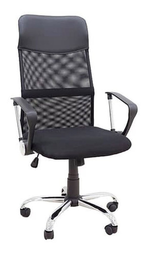 Cadeira De Escritório Executiva Plus C161 Preto - Best Material do estofamento Couro sintético